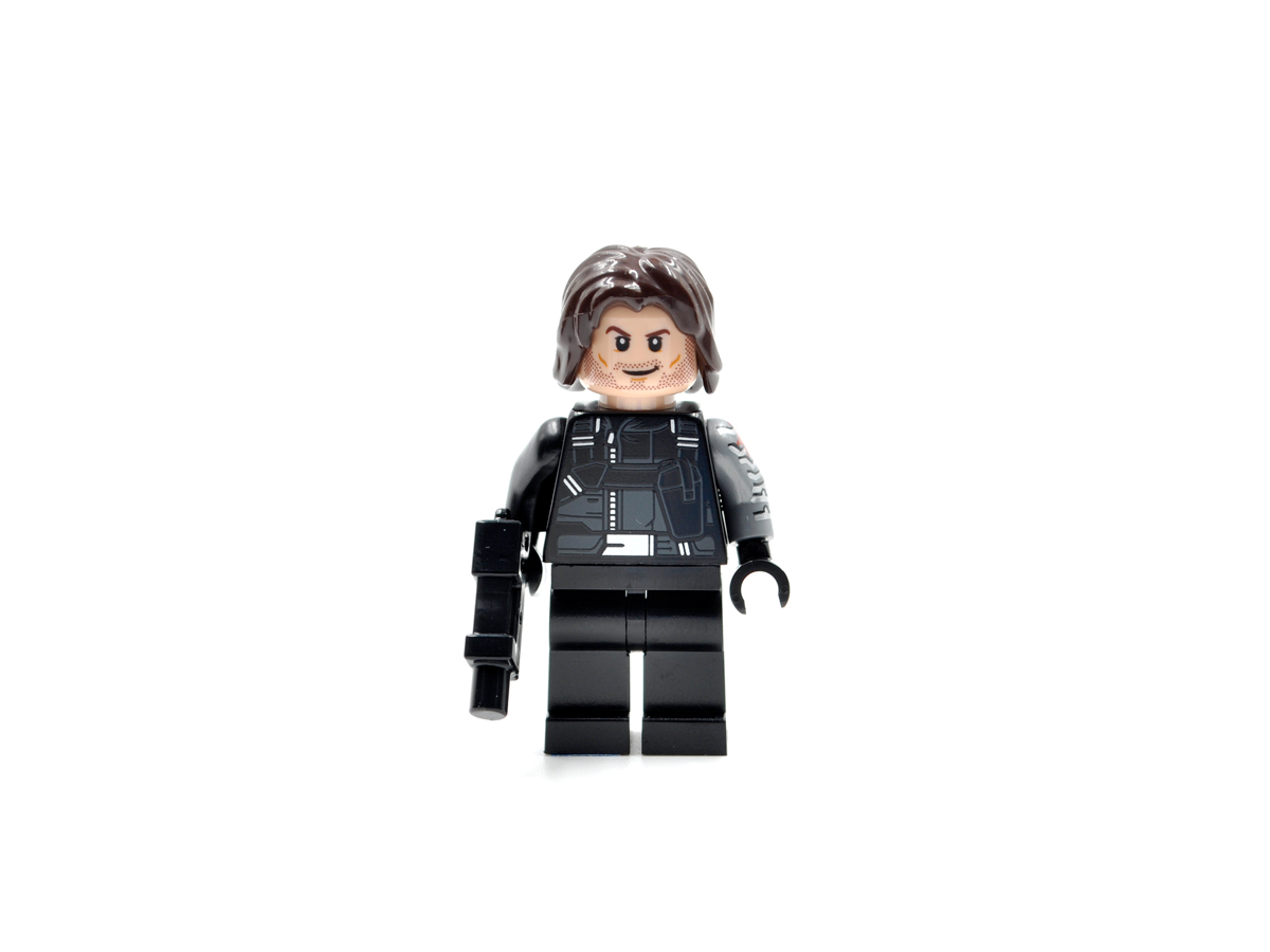 LEGO Marvel Super Heroes Winter Soldier Minifigure Bucky 76047