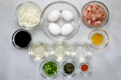 Oyakodon ingredients